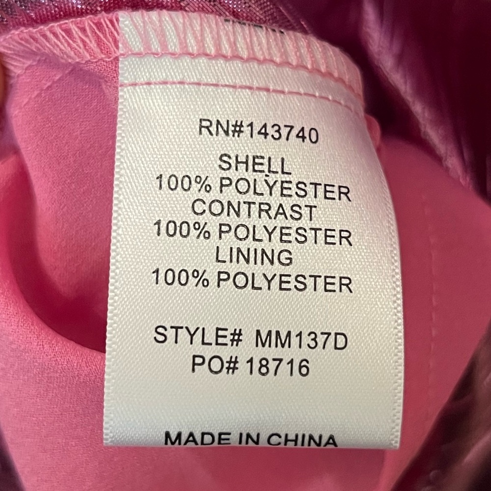 Tuckernuck Hyacinth House Pink Metallic Plisse Eloise Midi Dress Sz S - Picture 13 of 15